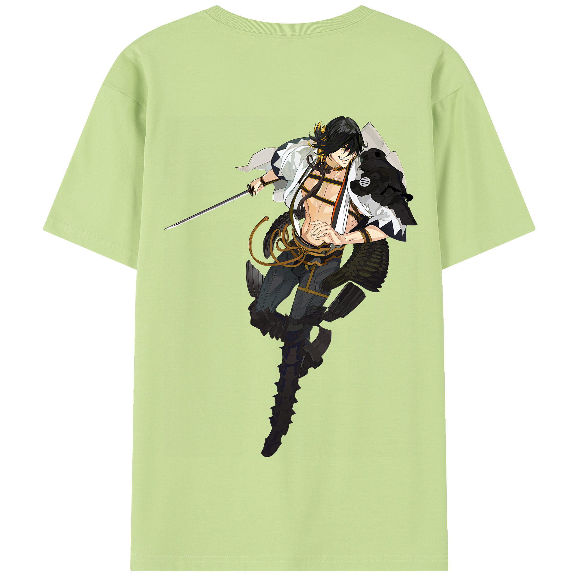 （画像用） 刀剣乱舞 Touken Ranbu 綿100％半袖Tシャツ（背面プリント）